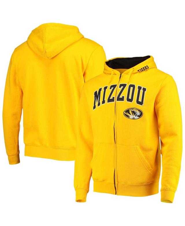 Mens Colosseum Missouri Tigers Arch & Logo 3.0 Full-Zip Hoodie Product Image