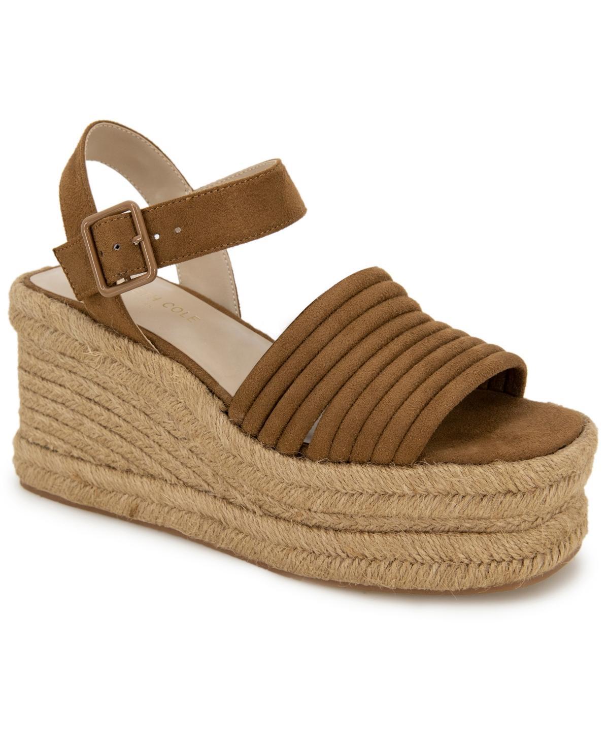 Kenneth Cole New York Womens Shelby Espadrille Platform Sandals Product Image