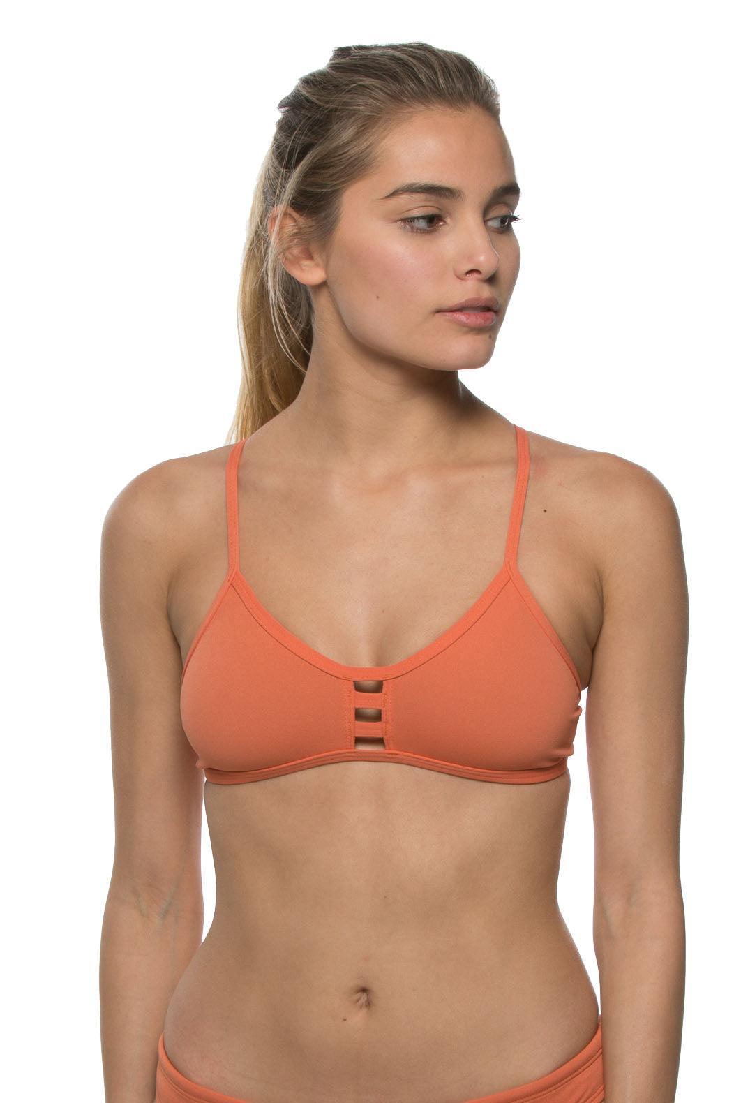 Tomcat Bikini Top - Terracotta Female Product Image