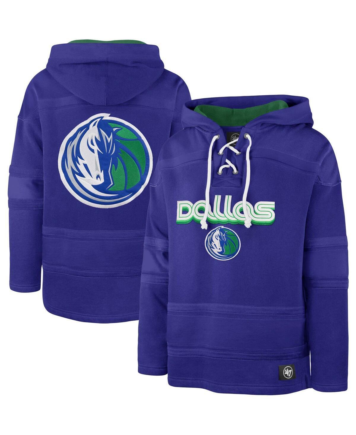 Mens 47 Dallas Mavericks 2022/23 Pregame MVP Lacer Pullover Hoodie - City Edition Product Image