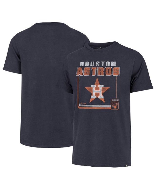 Mens 47 Brand Navy Houston Astros Borderline Franklin T-shirt Product Image