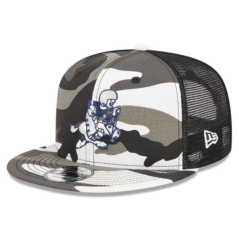 Mens New Era Urban Camo Dallas Cowboys 9FIFTY Trucker Snapback Hat Product Image