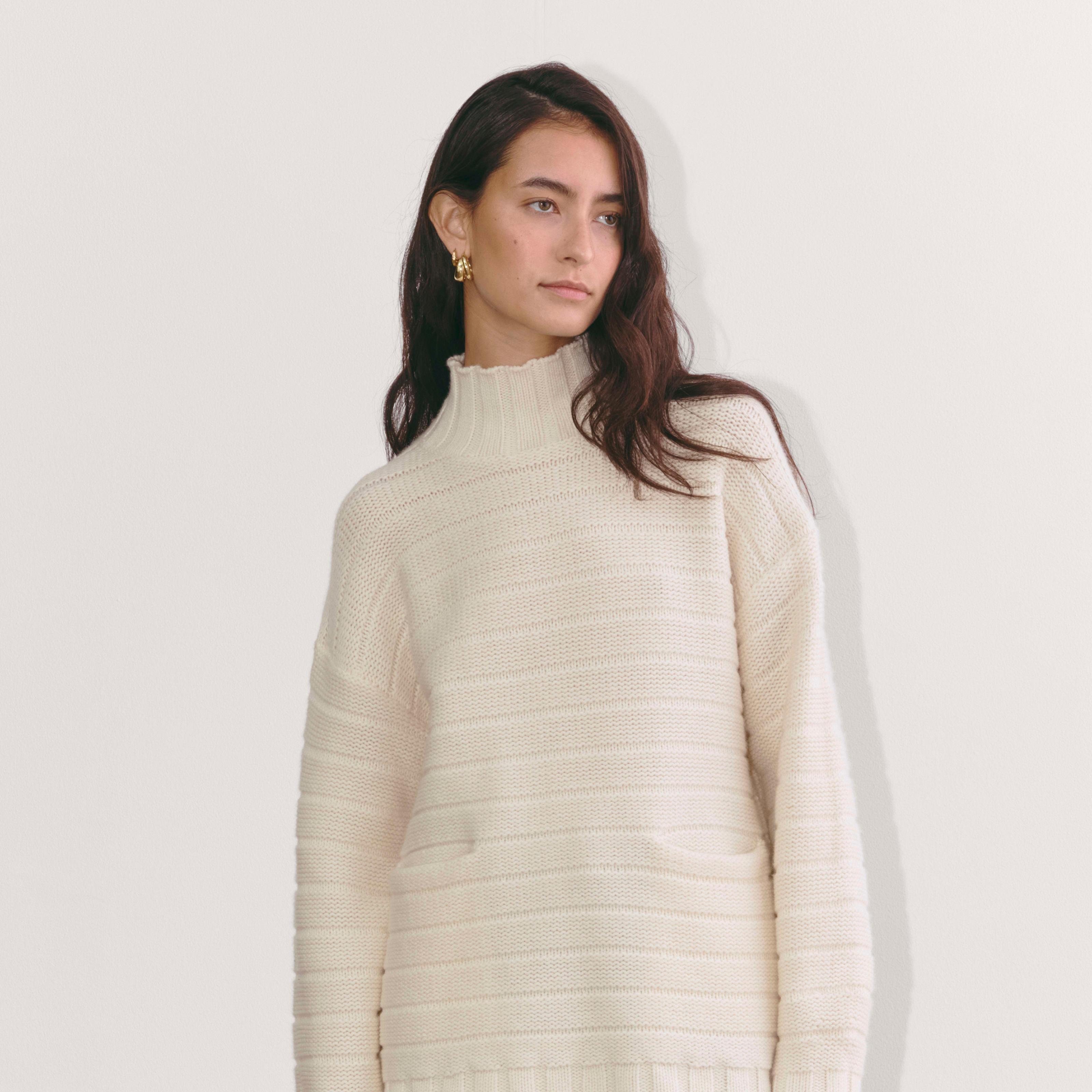 Womens Oversized Turtleneck in Luxe Merino Sweater by Everlane Product Image