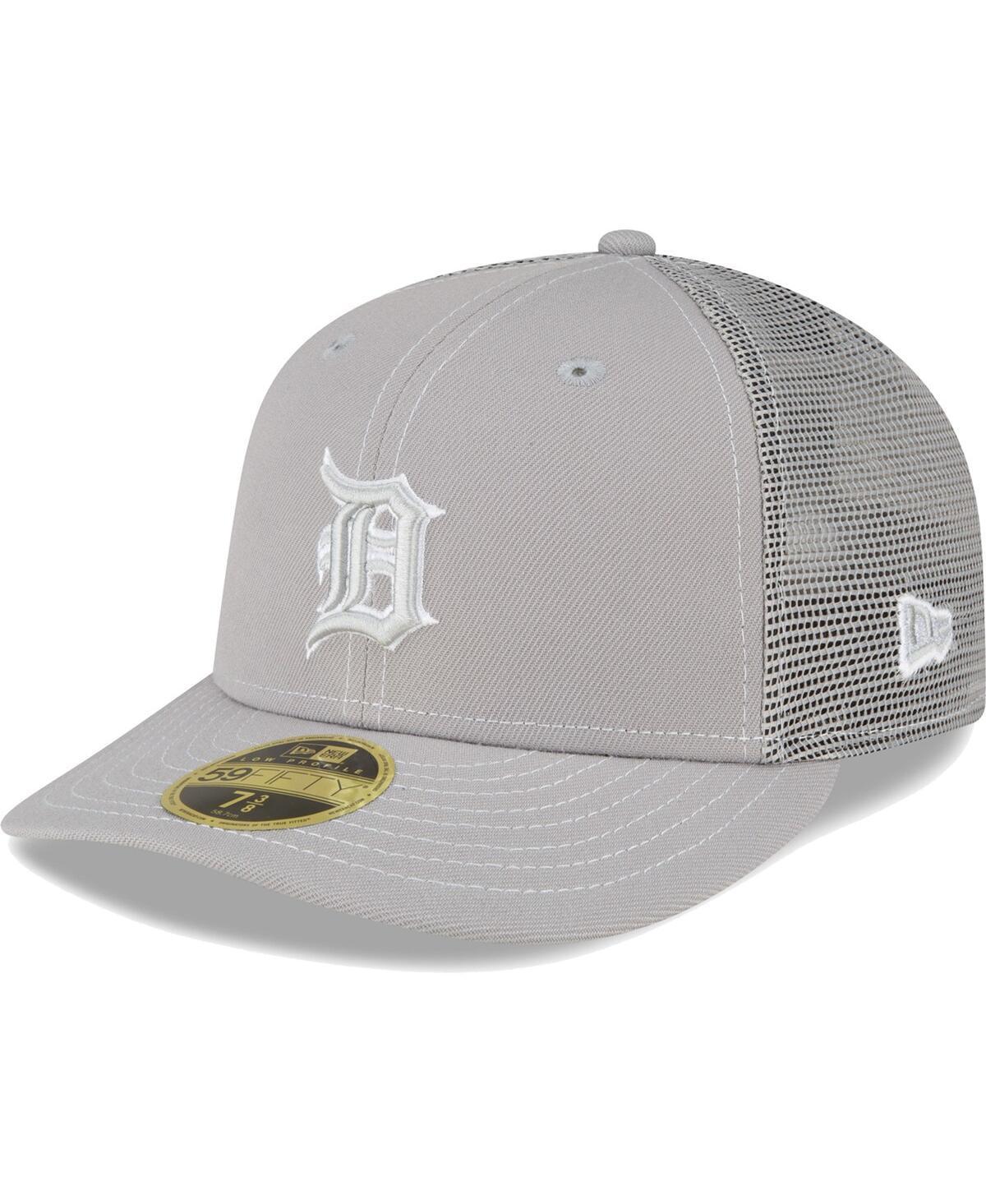 Mens New Era Gray Detroit Tigers 2023 On-Field Batting Practice Low Profile 59FIFTY Fitted Hat Product Image