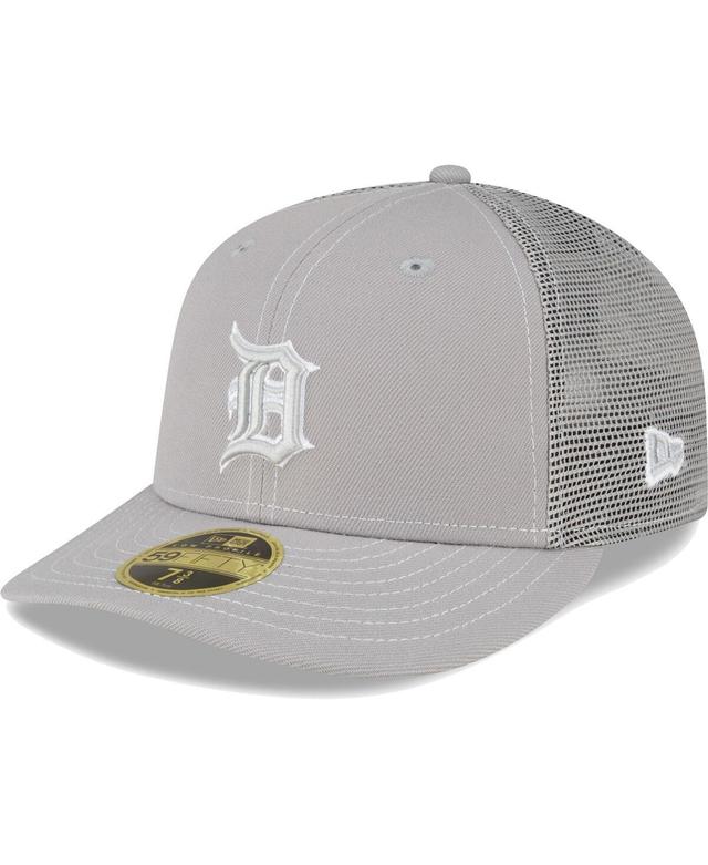 Mens New Era Gray Detroit Tigers 2023 On-Field Batting Practice Low Profile 59FIFTY Fitted Hat Product Image