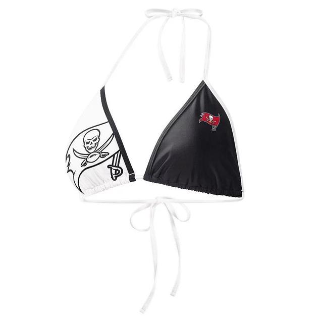 Womens G-III 4Her by Carl Banks /White Tampa Bay Buccaneers Play Action Bikini Top Product Image