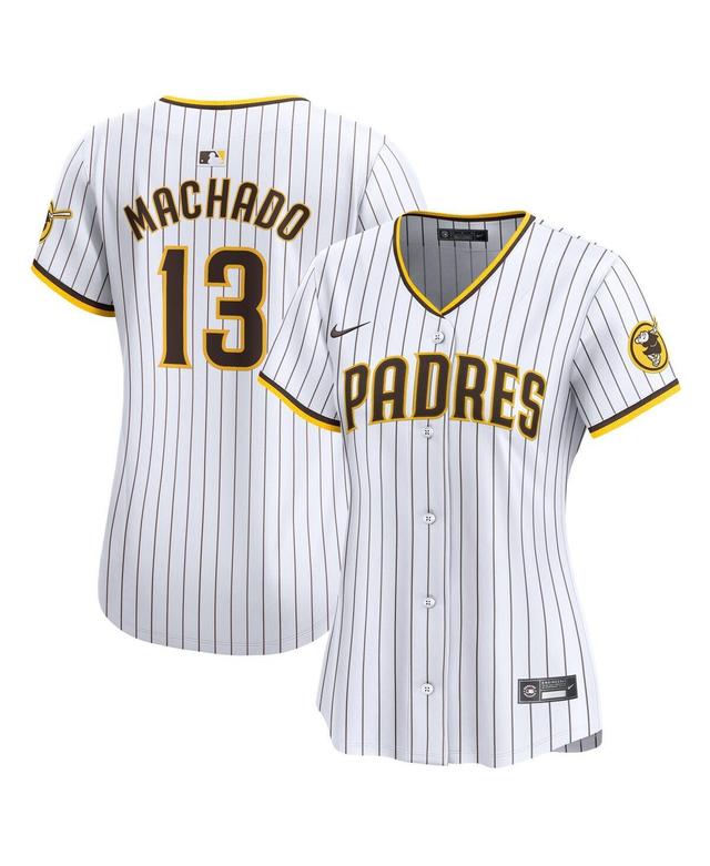 Womens Nike Manny Machado White San Diego Padres Home Limited Player Jersey - White Product Image