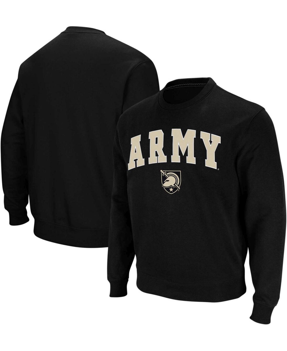 Colosseum Mens Army Black Knights Arch & Logo Crew Neck Sweatshirt Product Image