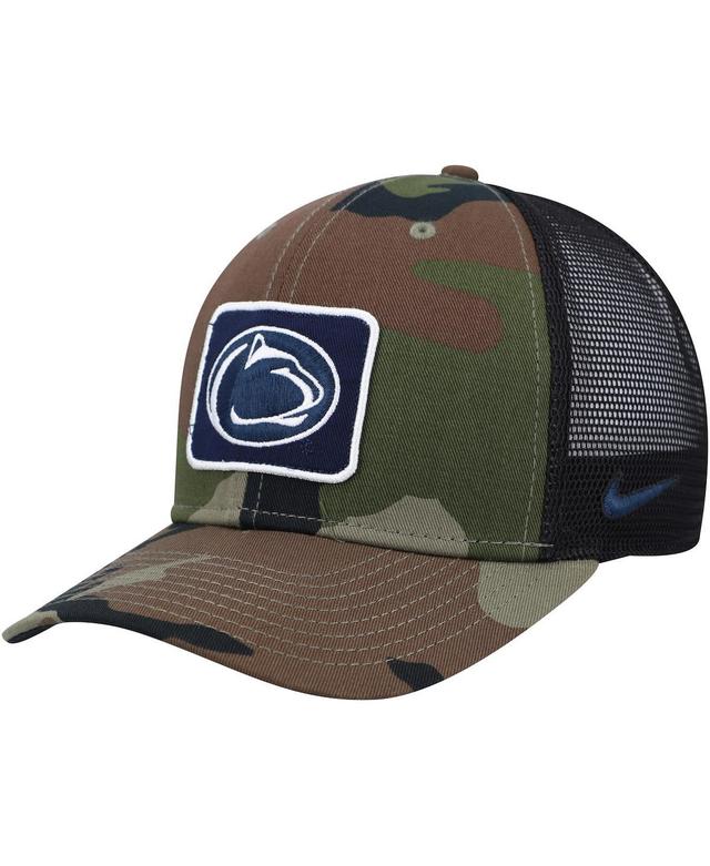 Mens Nike Camo/Black Penn State Nittany Lions Classic99 Trucker Snapback Hat Product Image