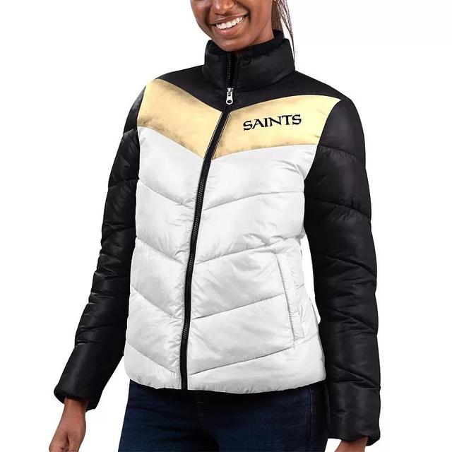 Womens G-iii 4Her by Carl Banks White Las Vegas Raiders New Star Quilted Full-Zip Jacket - White Product Image