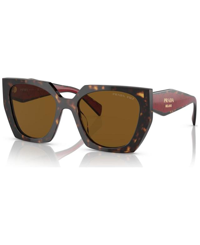 Prada 54mm Polarized Irregular Sunglasses Product Image