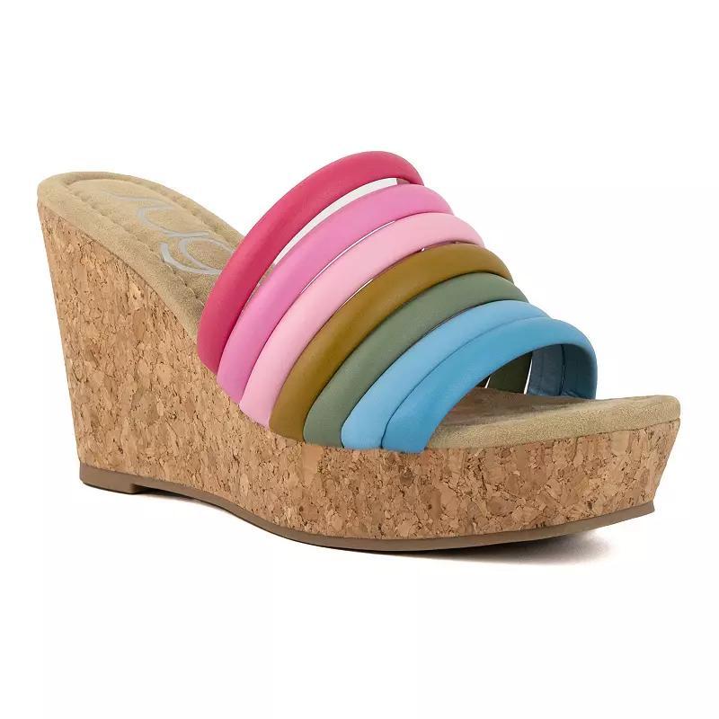 sugar Hero Womens Wedge Sandals Product Image