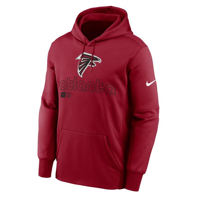 Mens Atlanta Falcons Mens Nike Therma NFL Pullover Hoodie Product Image