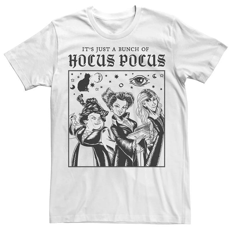 Big & Tall Hocus Pocus Sanderson Sisters Cartoon Graphic Tee, Mens Product Image