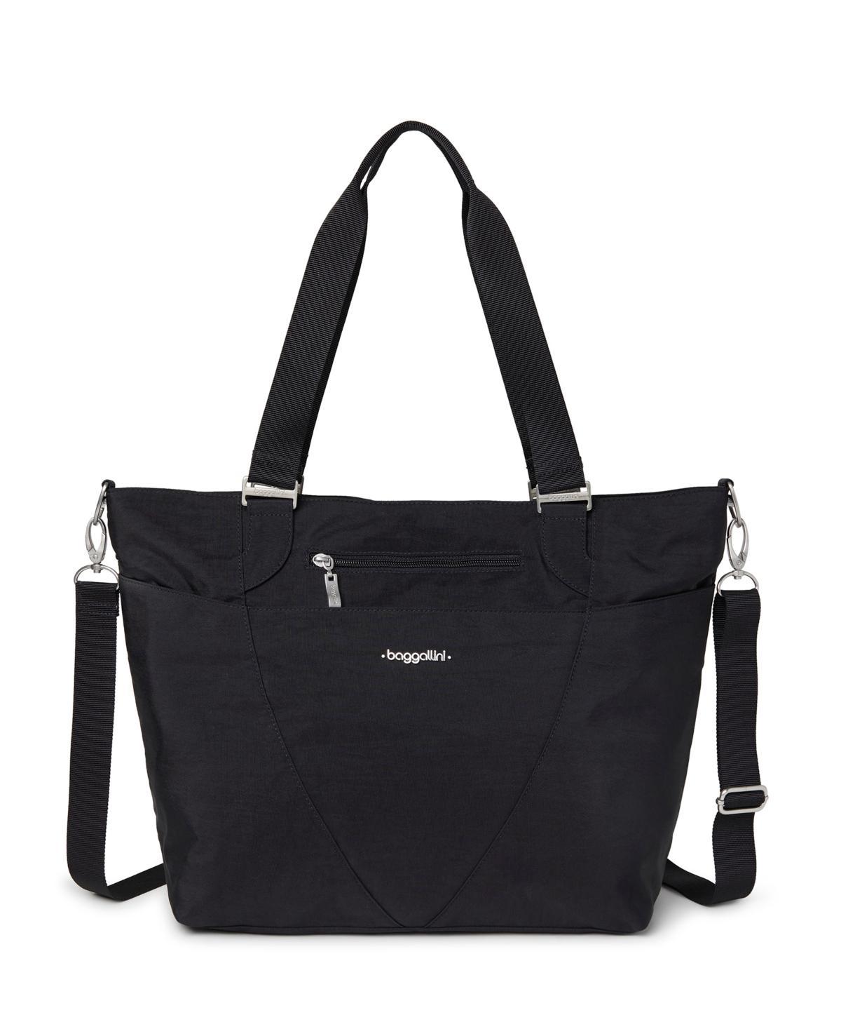 baggallini Avenue Convertible Tote Bag, Grey Product Image