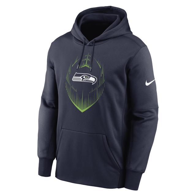 Mens Tennessee Titans Icon Mens Nike Therma NFL Pullover Hoodie Product Image