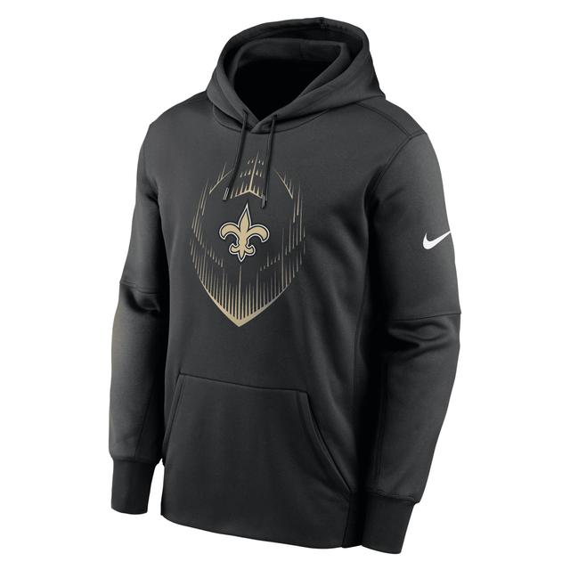 Mens Nike Buffalo Bills Fan Gear Wordmark Performance Pullover Hoodie Product Image