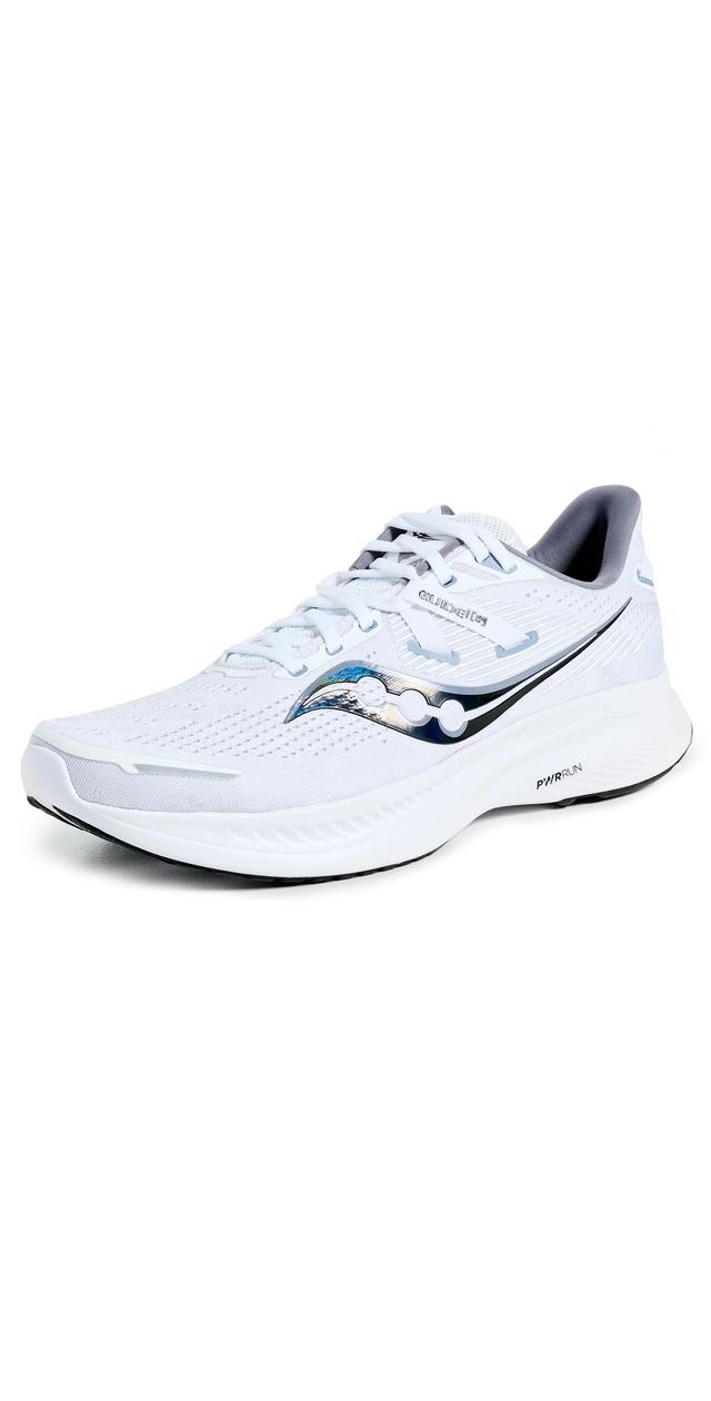 Saucony Guide 16 Sneakers White/Black 12 Product Image