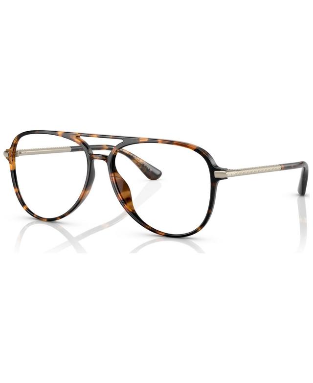 Michael Kors Womens Pilot Eyeglasses, MK4096U56-o - Dark Tortoise Product Image