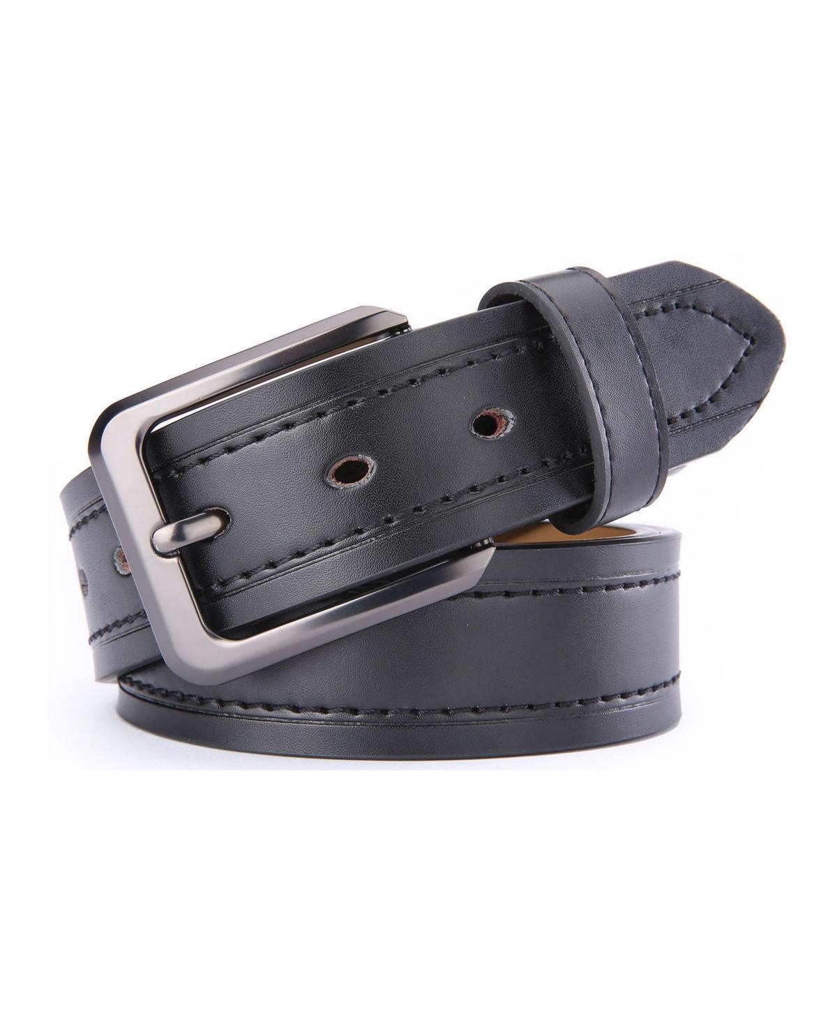 Mens Classic Leather Jean Belt Product Image