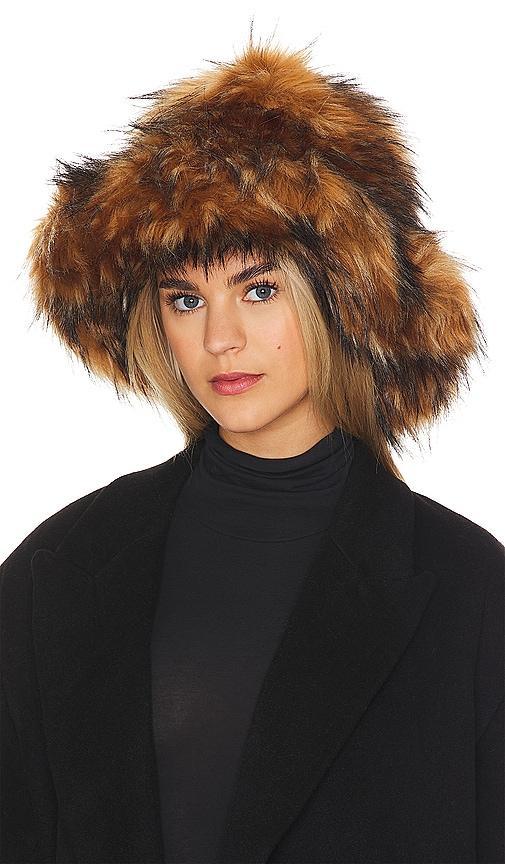 Floppy Bucket Faux Fur Hat Product Image