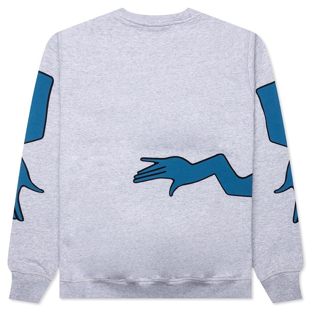 Early Grab Crewneck Sweatshirt - Heather Grey Male Product Image