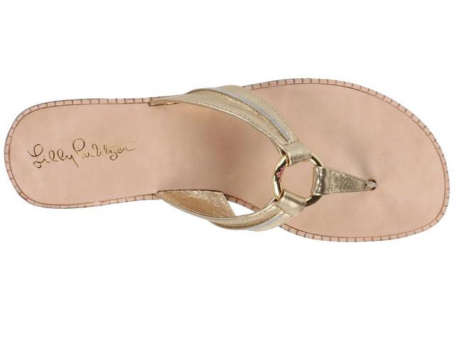 Lilly Pulitzer McKim Metallic Flip Flop Product Image