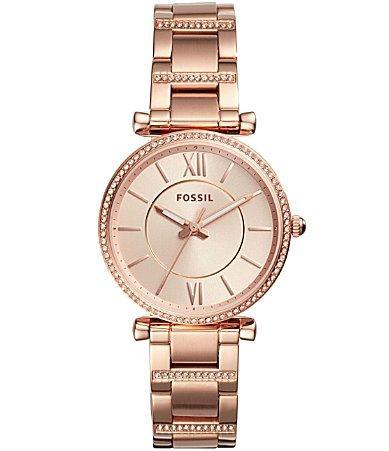 Fossil Carlie Bracelet Watch, 35mm Product Image