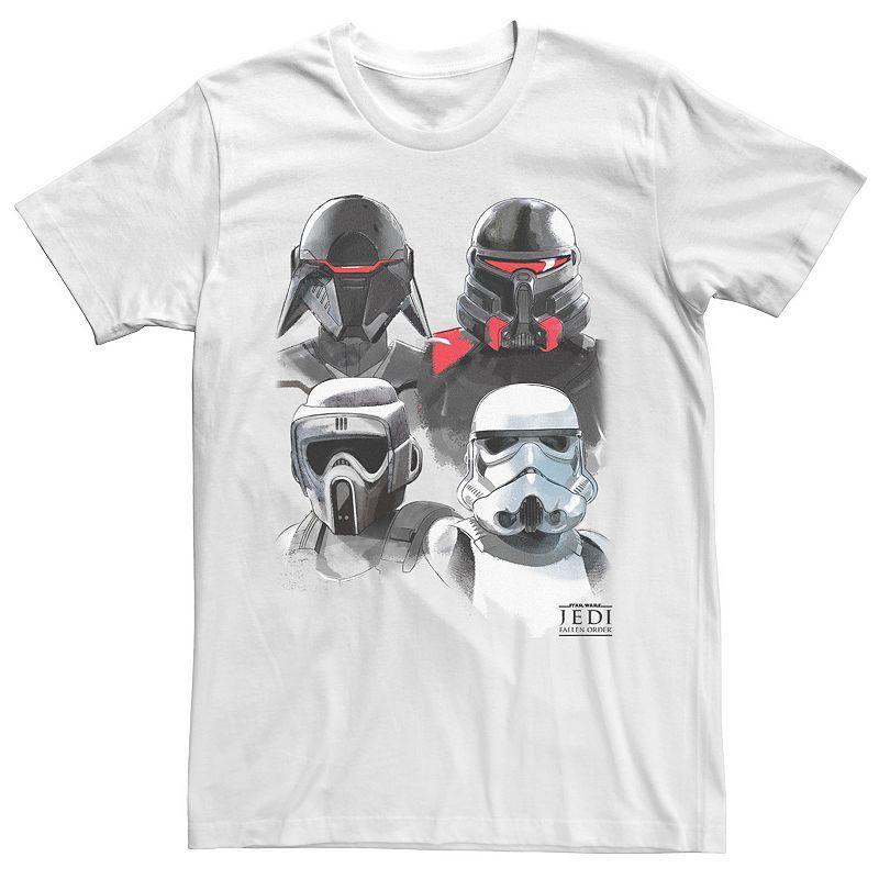 Mens Star Wars Jedi Fallen Order Imperial Fighter Collage Tee Product Image