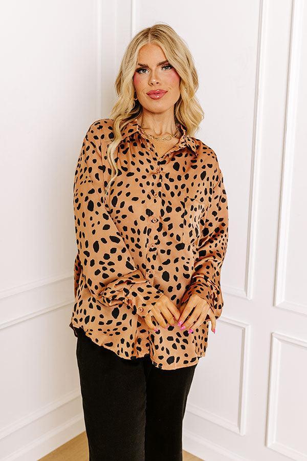 Make It Better Leopard Top Curves Product Image