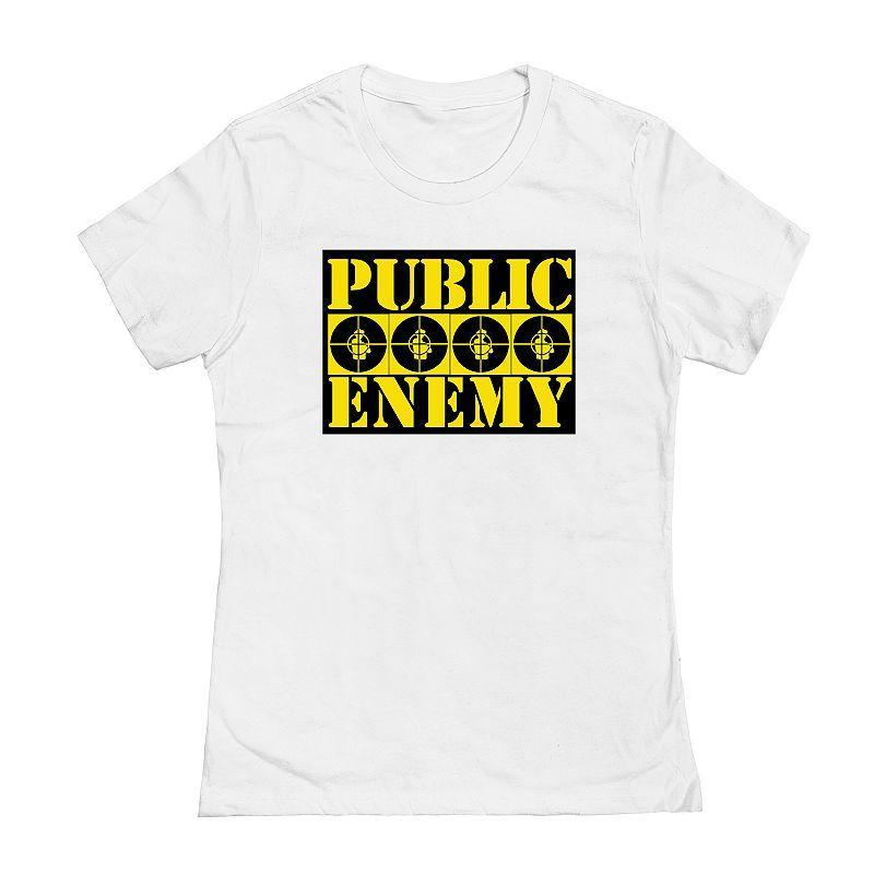 Juniors Public Enemy 4 Logos Graphic Tee, Girls Product Image