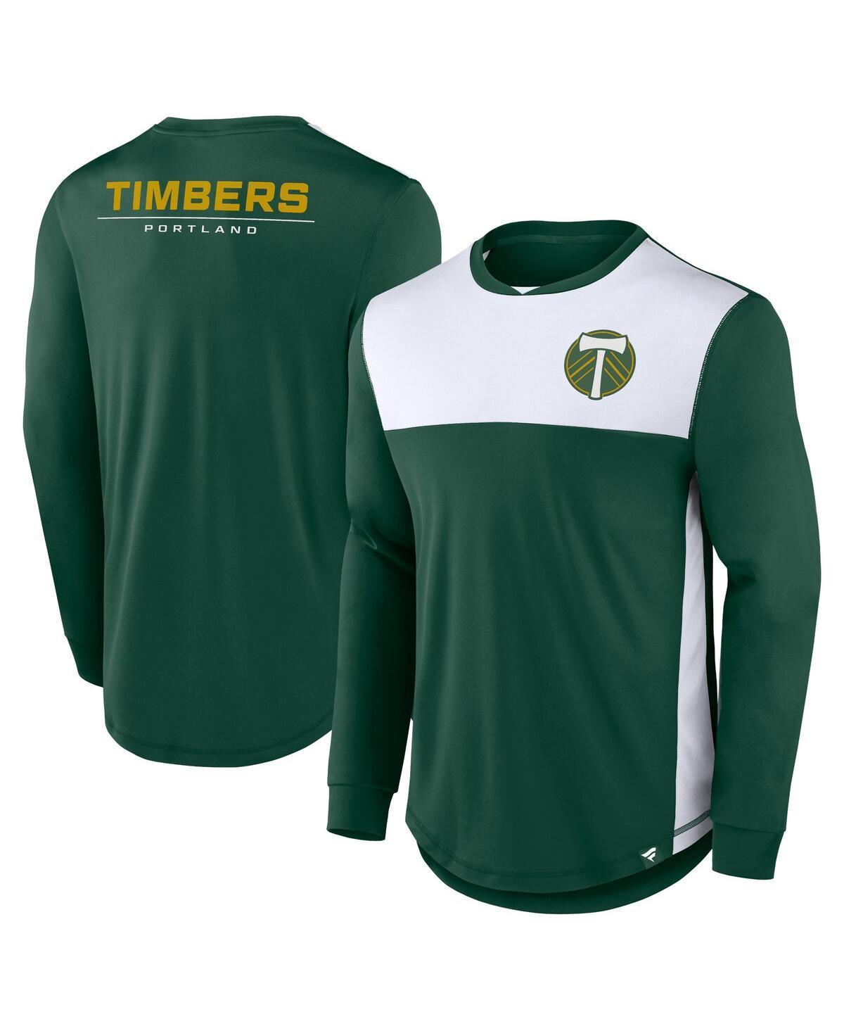 Mens Fanatics Branded Portland Timbers Mid Goal Long Sleeve T-Shirt Product Image