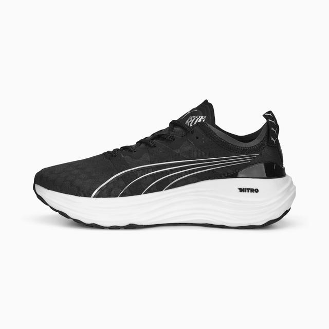 PUMA ForeverRUN NITROâ¢ Women's Running Shoes in Black/White Product Image