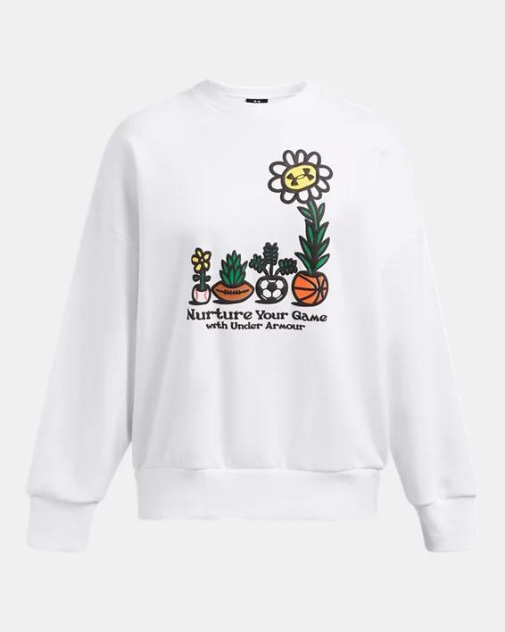 Women's UA Icon Heavyweight Terry Oversized Crew Product Image