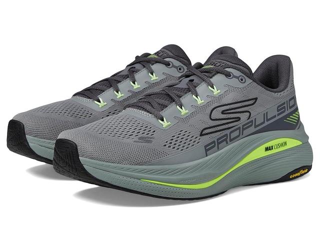 SKECHERS Max Cushioning Propulsion (Gray Men's Shoes Product Image