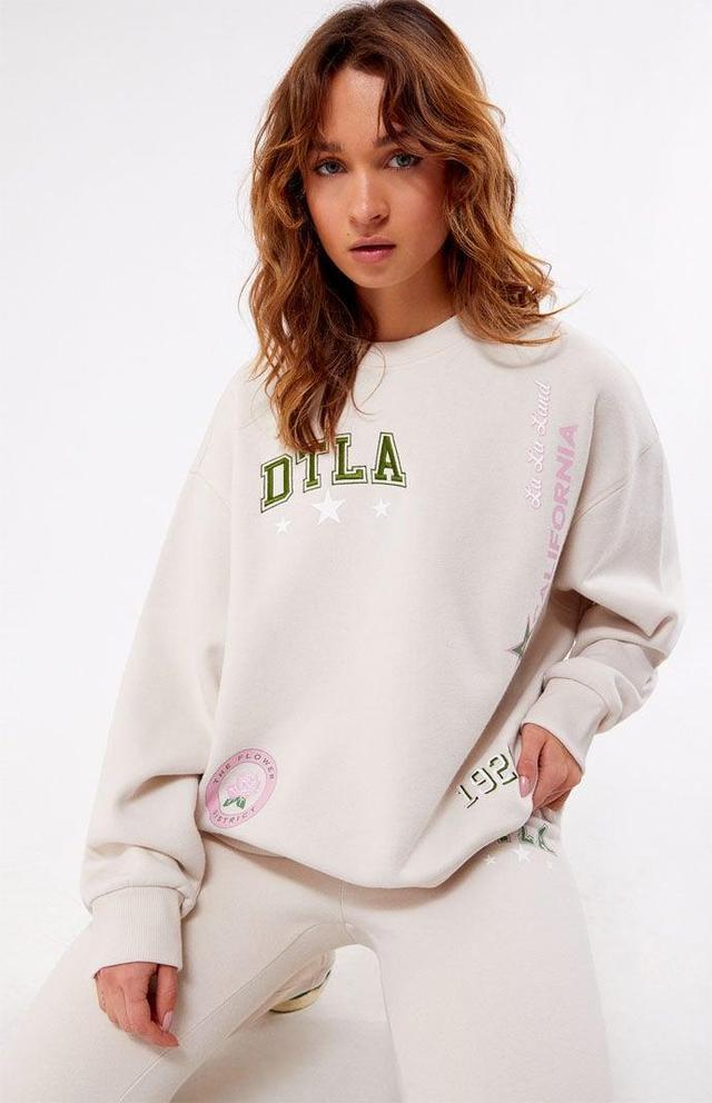 Women's DTLA Crew Neck Sweatshirt Product Image