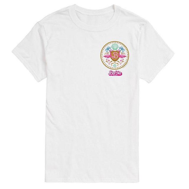 Mens Barbie Theatrical Crest Graphic Tee Product Image