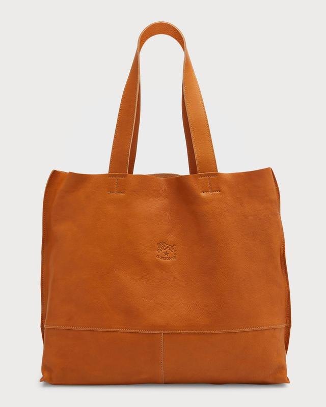 Womens Talamone Leather Tote Product Image