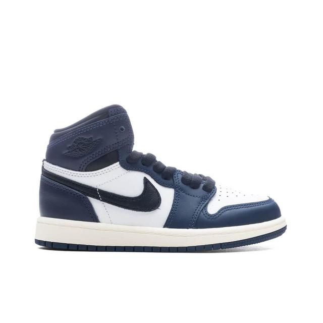 Air Jordan 1 Retro High OG (PS) - Midnight Navy/Black/White Male Product Image