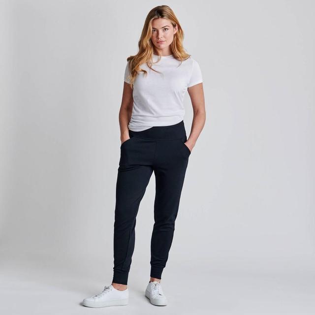 ASSETS by SPANX Womens Ponte Shaping Joggers - Black L Product Image