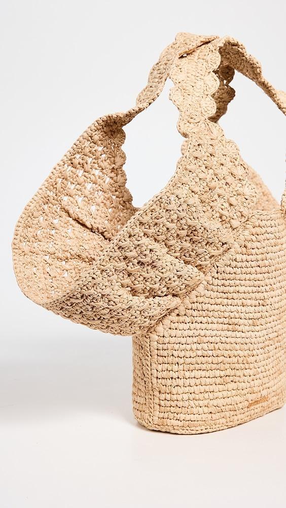 Zimmermann Zimmermann Raffia Bucket Bag | Shopbop Product Image