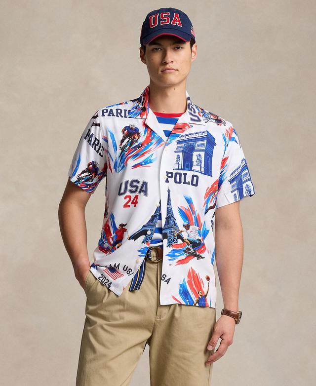 Polo Ralph Lauren Mens Team Usa Camp Shirt Product Image