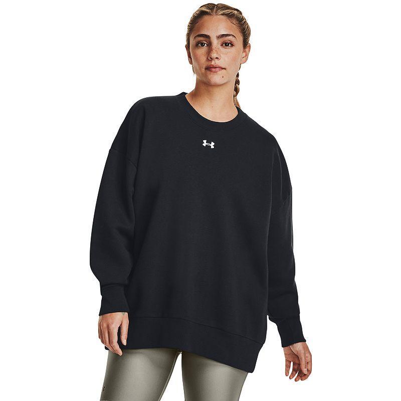 Womens Under Armour Rival Fleece Oversized Sweatshirt Product Image