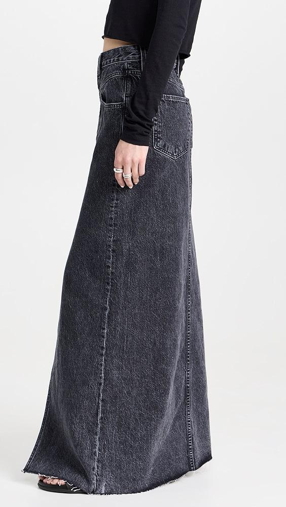 SLVRLAKE Dallas Double Yoke Maxi Skirt Last Stand | Shopbop Product Image