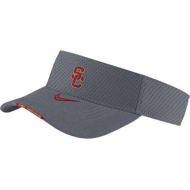 Mens Nike Gray USC Trojans 2021 Sideline Performance Visor Product Image