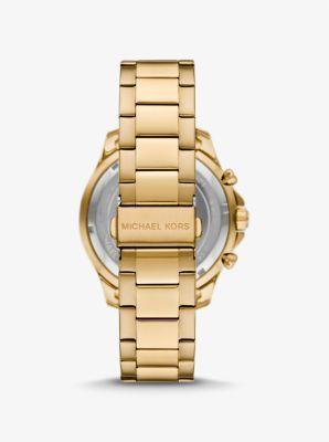 Oversized Pavé Logo -Tone Watch Product Image