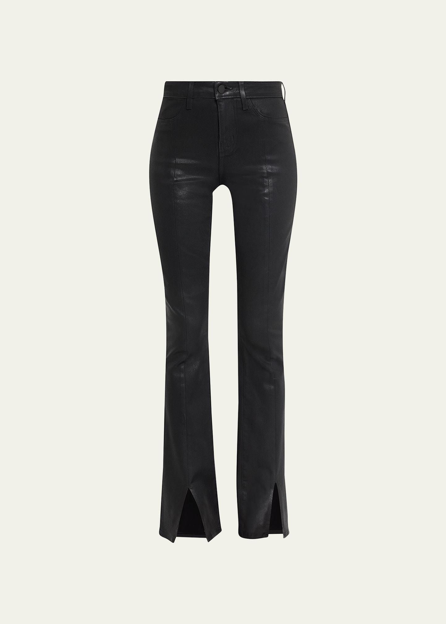 Beatrix High Rise Bootcut Slit Pants Product Image