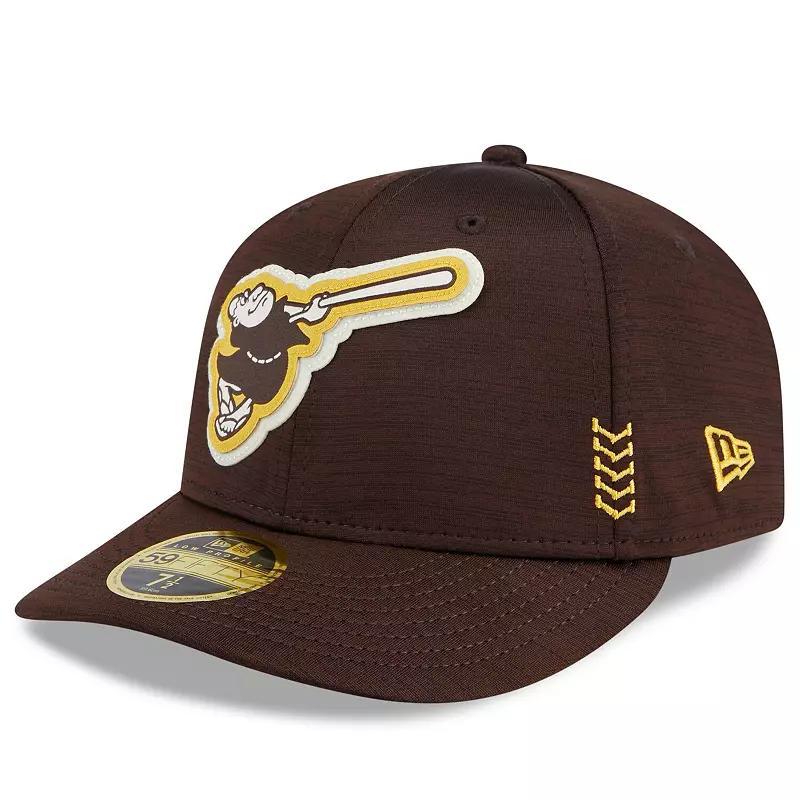 Mens New Era San Diego Padres 2024 Clubhouse Low Profile 59FIFTY Fitted Hat Product Image