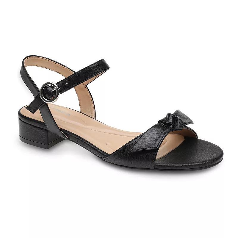 Easy Spirit Ginova Womens Dress Sandals Black Product Image