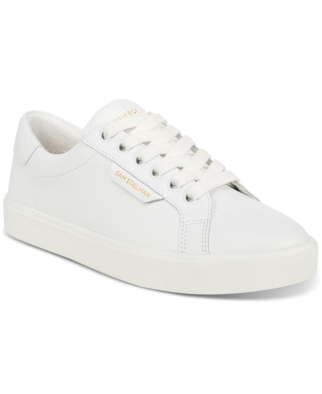 Sam Edelman Womens Ethyl Lace-Up Low-Top Sneakers Product Image